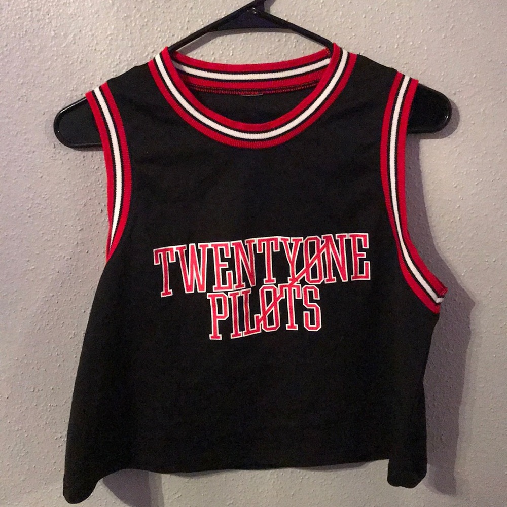 Crop top twenty one pilots